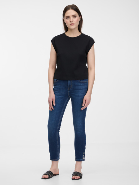 Orsay Тъмносини skinny fit дънки ORSAY