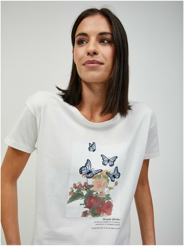 Orsay Бяла тениска ORSAY