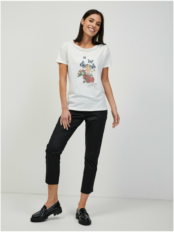 Orsay Бяла тениска ORSAY