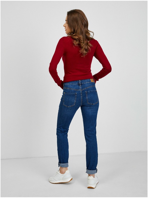Orsay Тъмно сини дамски slim fit дънки ORSAY