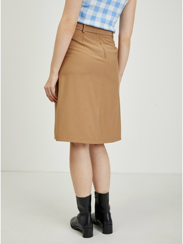 Orsay Светлокафява дамска пола ORSAY