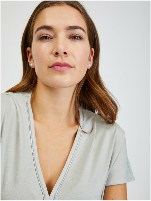 Orsay Светлосива дамска тениска ORSAY