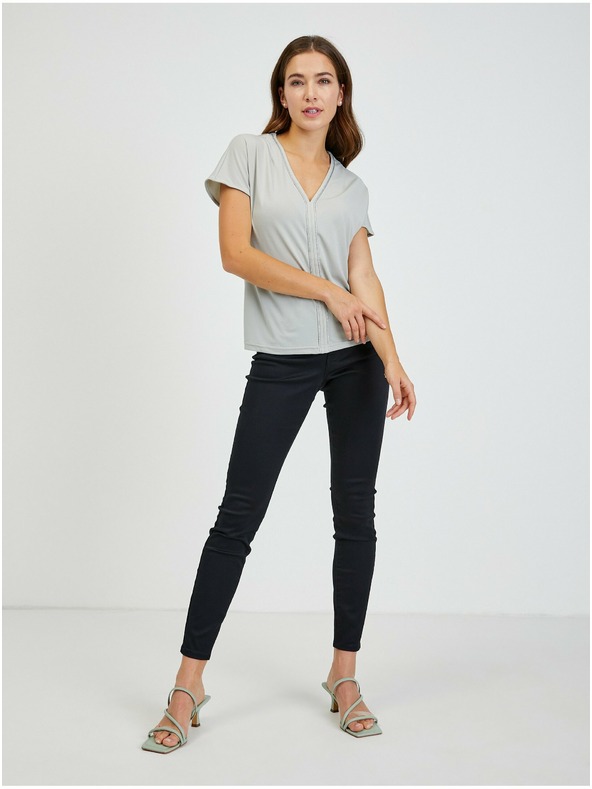 Orsay Светлосива дамска тениска ORSAY