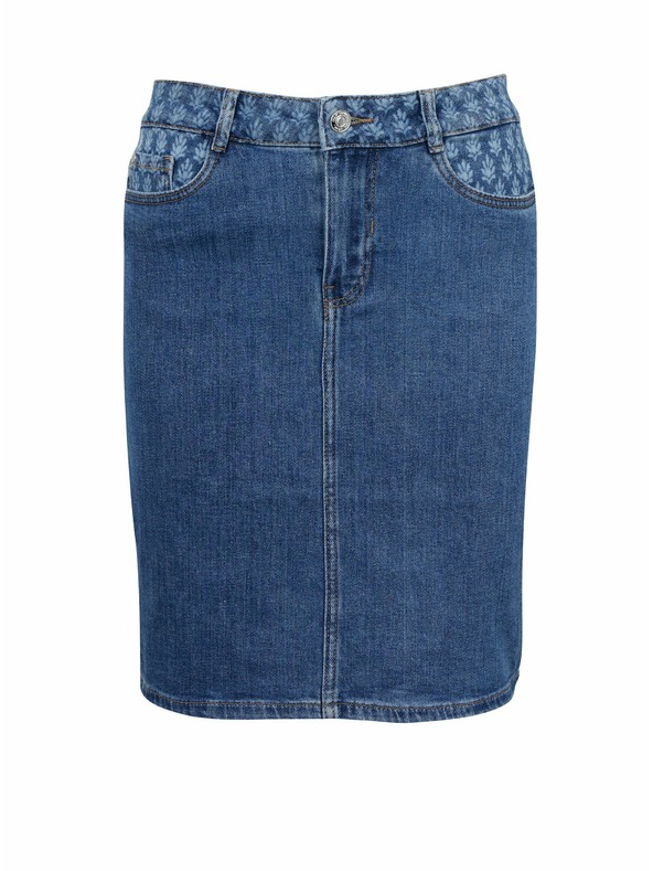 Orsay Синя дамска дънкова пола ORSAY