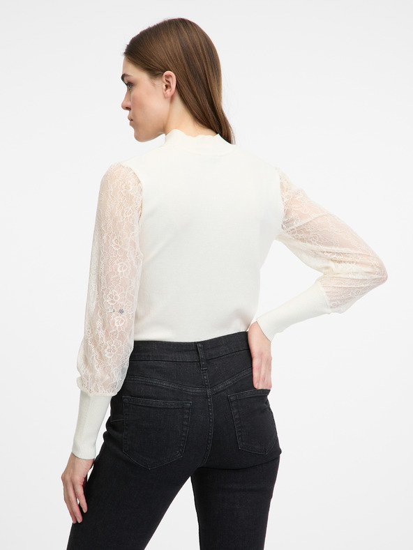 Orsay Кремав дамски пуловер ORSAY