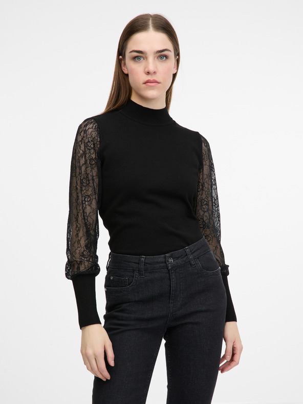 Orsay Черен дамски пуловер ORSAY