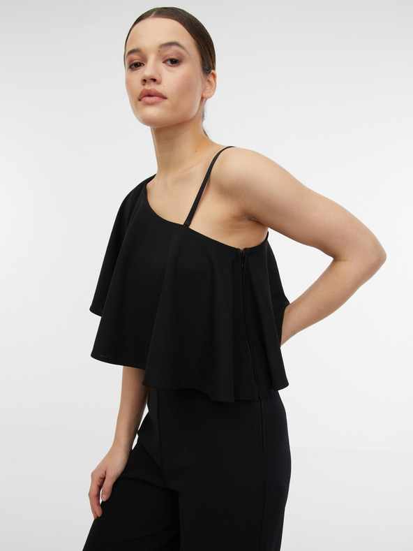 Orsay Черен дамски гащеризон ORSAY