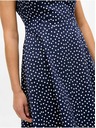 Orsay Тъмносиня рокля на точки ORSAY
