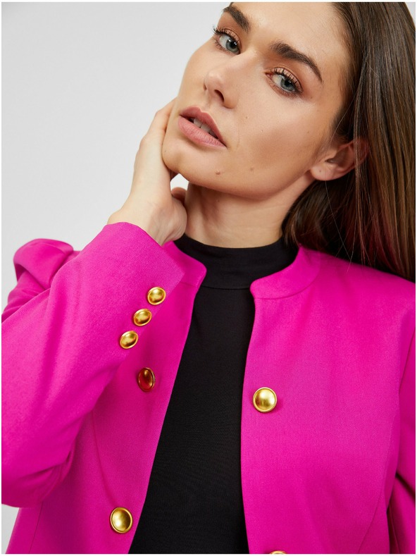 Orsay Тъмнорозово дамско яке ORSAY