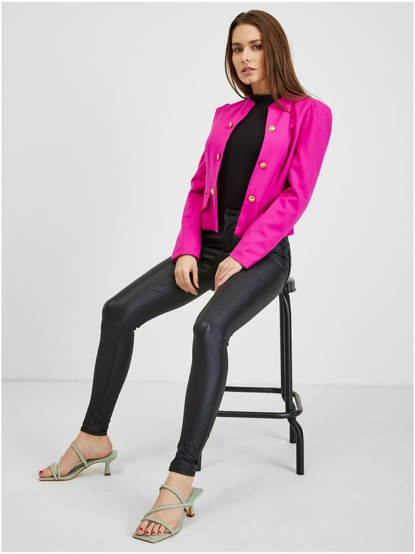 Orsay Тъмнорозово дамско яке ORSAY