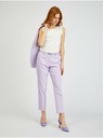 Orsay Светлолилав дамски къс панталон с колан ORSAY