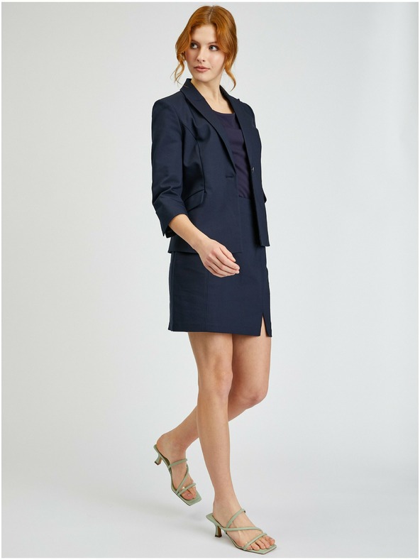 Orsay Тъмносиня дамска пола ORSAY