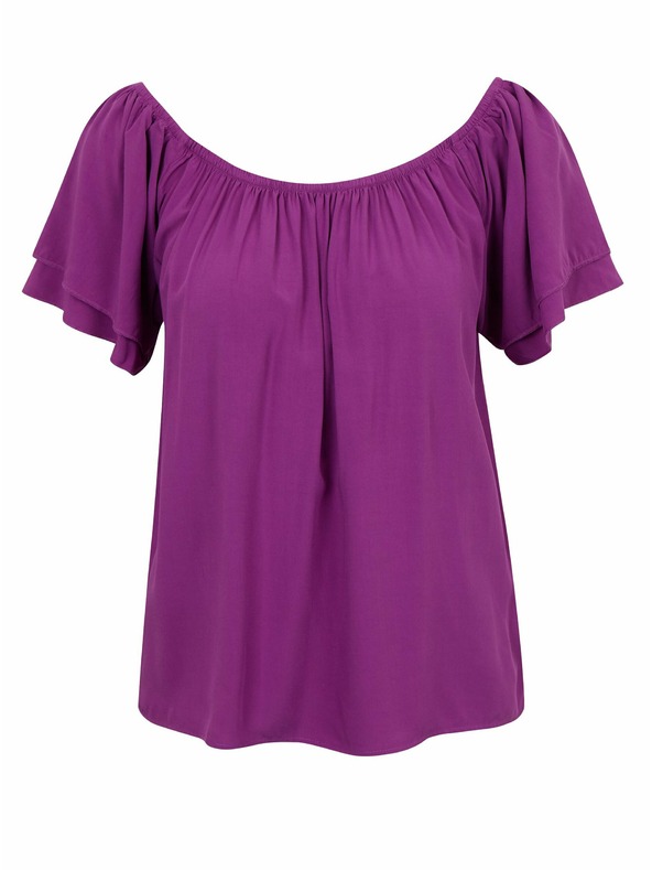 Orsay Лилава дамска блуза ORSAY