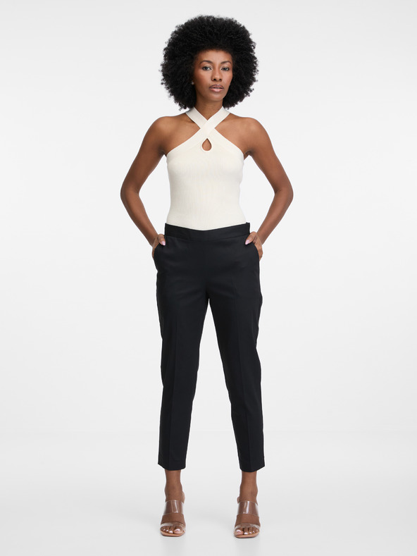 Orsay Черен дамски панталон ORSAY