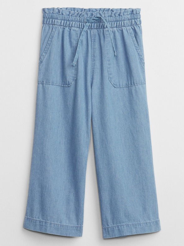 GAP Бебешки широки chambray панталони GAP