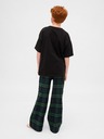 GAP Детски фланелени пижамени панталони Унисекс GAP