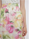 Orsay Розово-бяла дамска флорална миди пола ORSAY