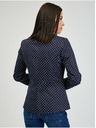 Orsay Тъмно синьо дамско сако на точки ORSAY