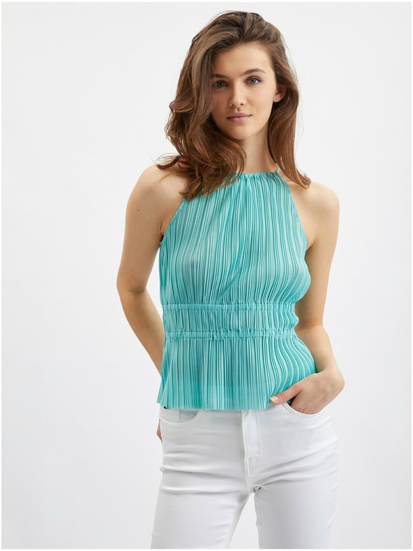 Orsay Тюркоазена дамска блуза ORSAY