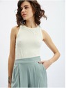 Orsay Светлозелен дамски къс и широк панталон ORSAY
