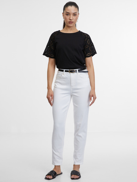 Orsay Черна дамска тениска ORSAY