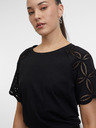Orsay Черна дамска тениска ORSAY