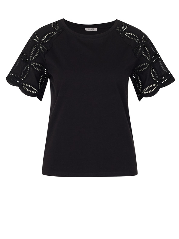 Orsay Черна дамска тениска ORSAY