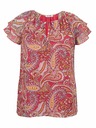 Orsay Червено-розова дамска блуза с десен ORSAY