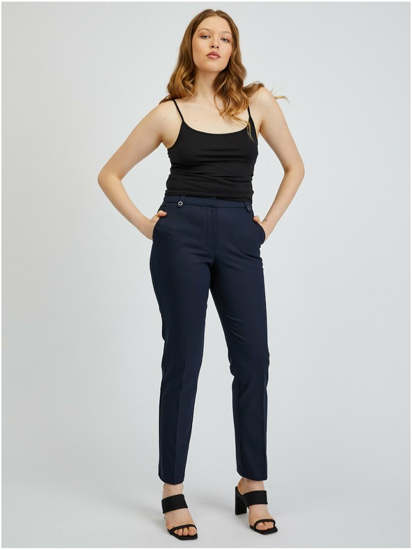 Orsay Тъмносин дамски панталон ORSAY