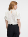 Orsay Бяла дамска дантелена блуза ORSAY