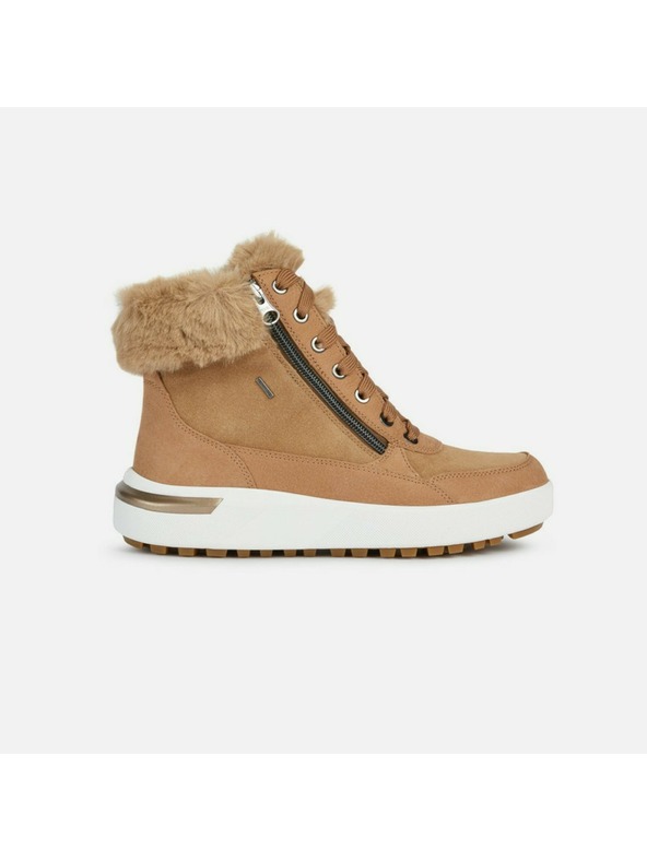 Geox Светлокафяви дамски анкл обувки Geox Dalyla b abx