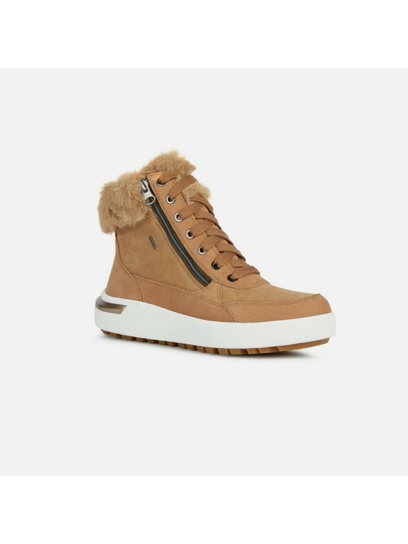 Geox Светлокафяви дамски анкл обувки Geox Dalyla b abx