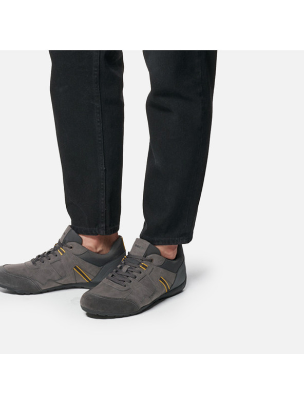 Geox Тъмно сиви мъжки маратонки Geox Ravex