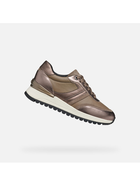 Geox Кафяви дамски маратонки Geox Desya