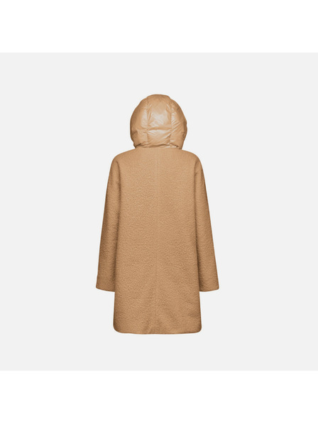 Geox Кафяво дамско палто Geox Calithe