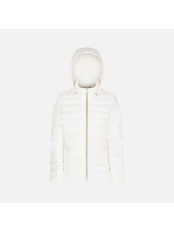 Geox Бяло дамско подплатено яке Geox Jaysen