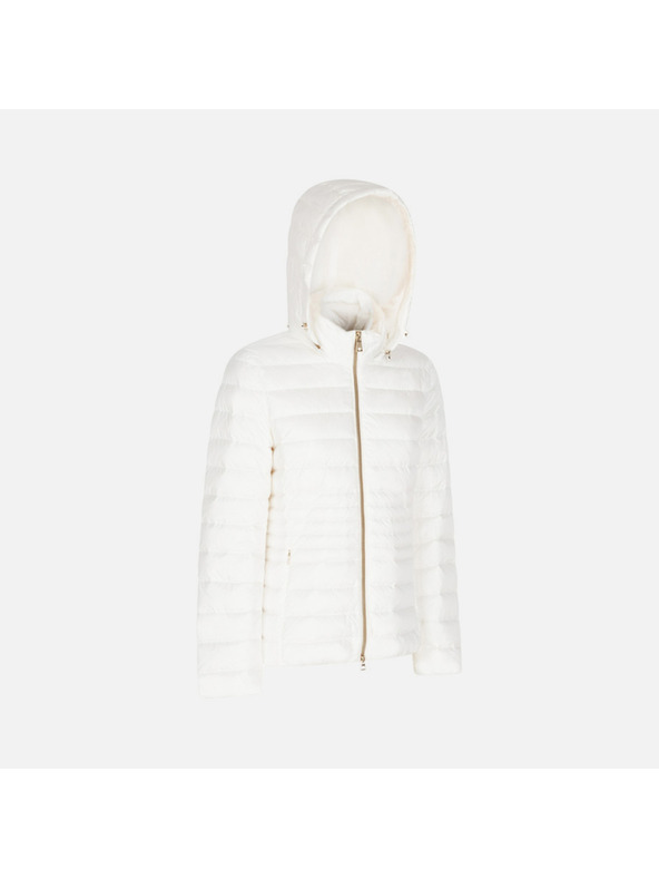 Geox Бяло дамско подплатено яке Geox Jaysen