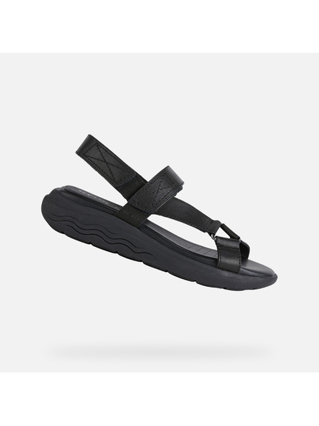 Geox Черни дамски сандали Geox Spherica EC5W