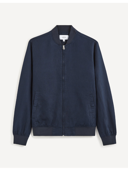 Celio Тъмно синьо мъжко ленено яке Celio Bulin10