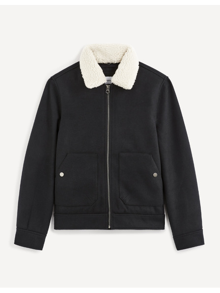 Celio Тъмносиньо яке Celio Vujackwoo2