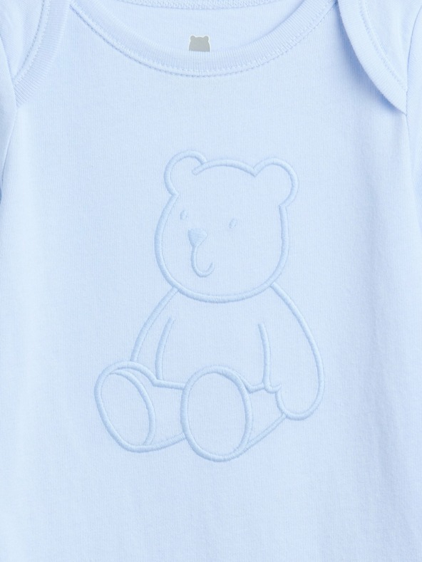 GAP Бебешко боди с принт GAP