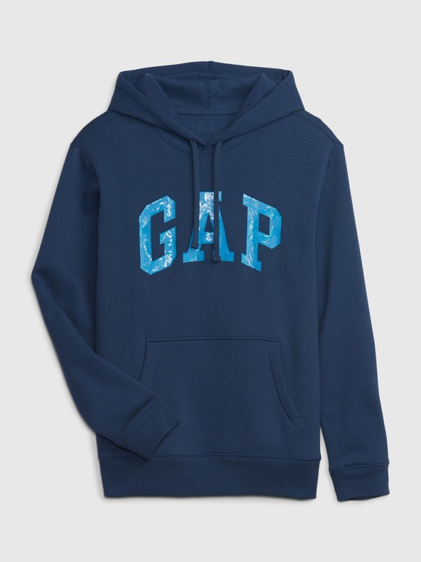 GAP Суитшърт с лого и качулка GAP
