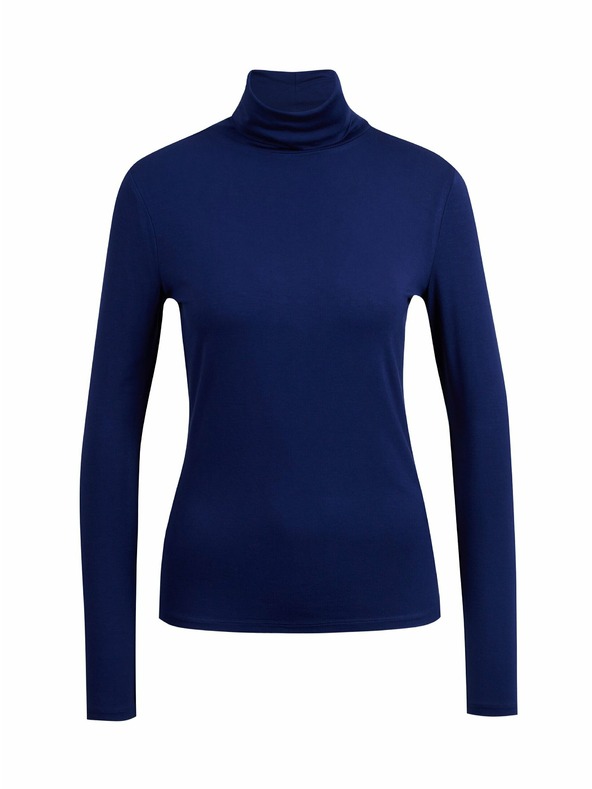 Orsay Тъмно синя дамска тениска с ролка ORSAY