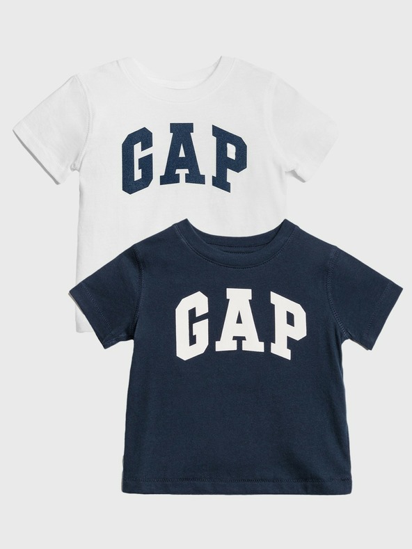 GAP Детски тениски GAP лого, 2 броя