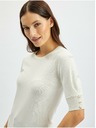 Orsay Кремав дамски лек пуловер ORSAY