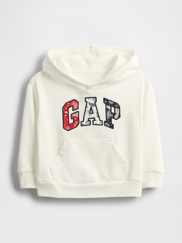 GAP Бебешко суитче с лого Americana GAP