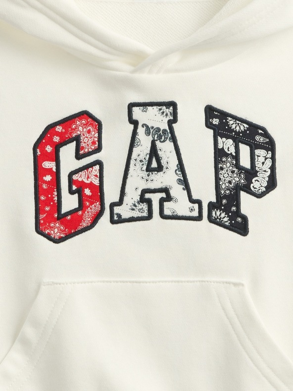 GAP Бебешко суитче с лого Americana GAP