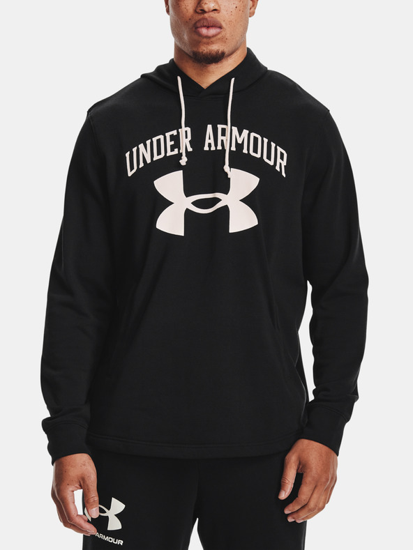 Under Armour Мъжко горнище Under Armour RIVAL TERRY BIG LOGO HD
