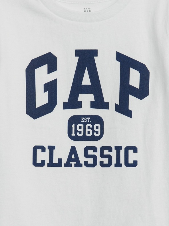 GAP Детска тениска organic GAP 1969 classic