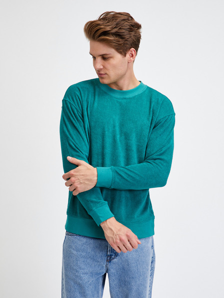 GAP Суитшърт от フротирана материя GAP